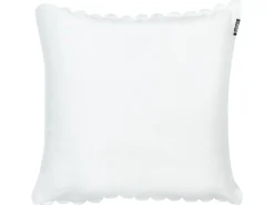 Online Beliani Set di 2 cuscini RAKYA Finta pelliccia 45 x 45 cm A strisce Bianco