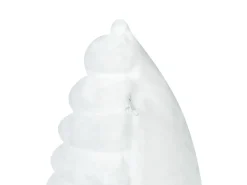 Online Beliani Set di 2 cuscini RAKYA Finta pelliccia 45 x 45 cm A strisce Bianco