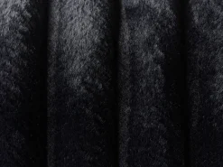 Sale Beliani Set di 2 cuscini RAKYA Finta pelliccia 45 x 45 cm Nero A strisce Bianco
