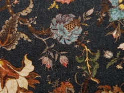 Hot Beliani Set di 2 cuscini RAMONDA Velluto 45 x 45 cm Trama floreale Multicolore