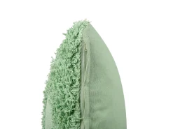 Best Beliani Set di 2 cuscini RHOEO Cotone 45 x 45 cm chiaro Verde