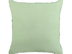 Best Beliani Set di 2 cuscini RHOEO Cotone 45 x 45 cm chiaro Verde