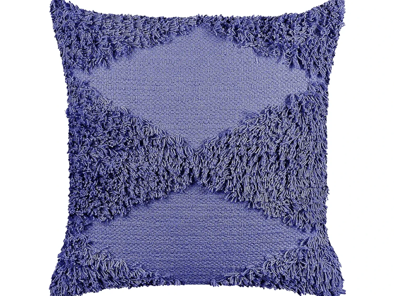 New Beliani Set di 2 cuscini RHOEO Cotone 45 x 45 cm Viola