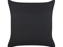 Online Beliani Set di 2 cuscini RICINUS Velluto 45 x 45 cm Nero Trama orientale Nero Rosa