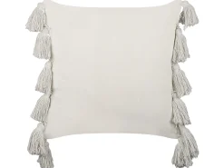 Sale Beliani Set di 2 cuscini ROCHEA Cotone 45 x 45 cm Nero A strisce Bianco Nero