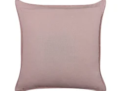 Discount Beliani Set di 2 cuscini ROMNEYA Velluto 45 x 45 cm Trama floreale Rosa