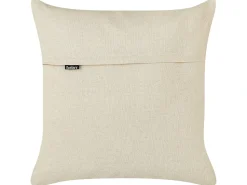 Online Beliani Set di 2 cuscini ROSEMARY Cotone 45 x 45 cm Verde oliva Trama floreale Beige Verde