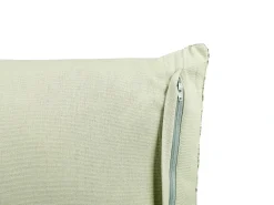 Best Beliani Set di 2 cuscini RUNGIA Velluto 45 x 45 cm Trama floreale Verde