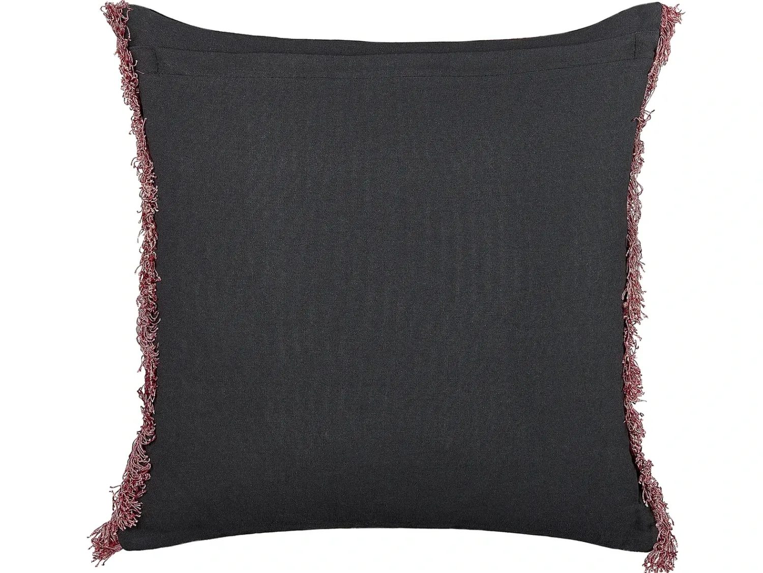 Discount Beliani Set di 2 cuscini RUTA Velluto 45 x 45 cm Multicolore Trama floreale Nero Multicolore
