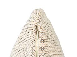 Outlet Beliani Set di 2 cuscini SARANGAR Cotone 45 x 45 cm Beige Beige Giallo Marrone