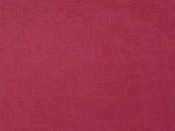 New Beliani Set di 2 cuscini SASSAFRAS Lino 30 x 45 cm Bordeaux Tinta unita Rosso