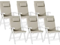 Outlet Beliani JAVA/AMANTEA PREMIUM 50 x 71 cm Tortora Beige