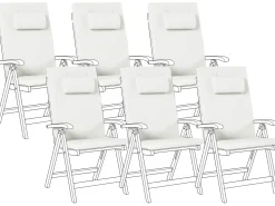Online Beliani JAVA/AMANTEA PREMIUM 50 x 71 cm sporco Bianco