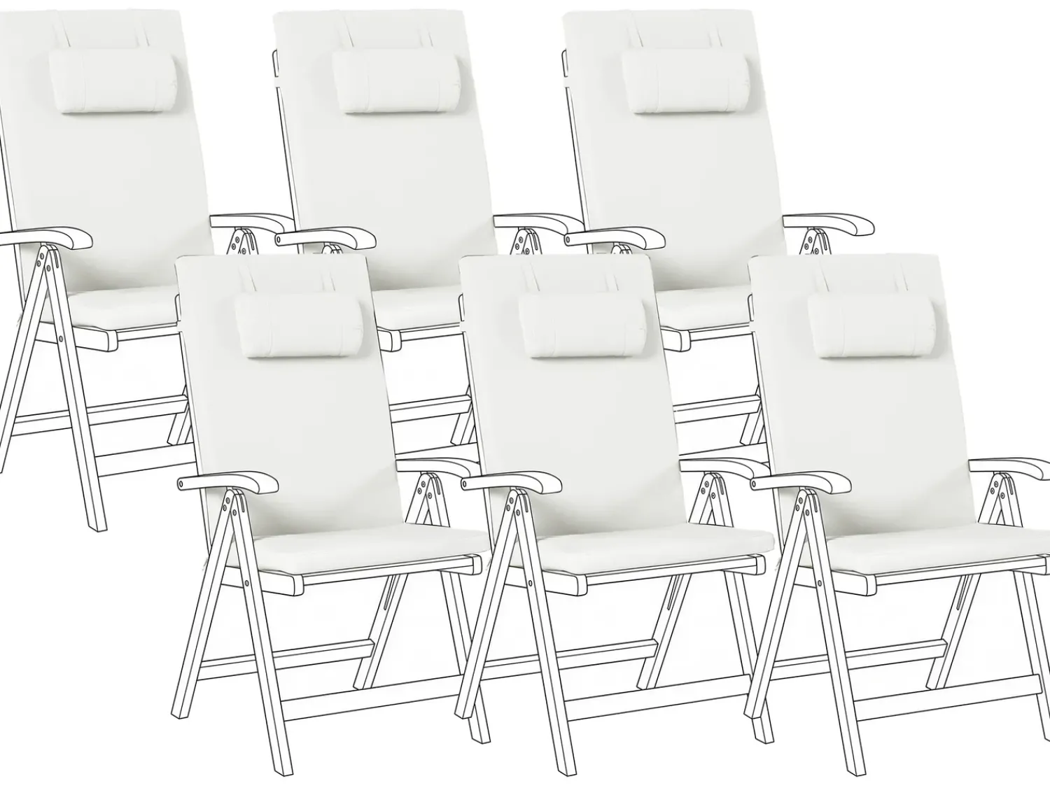 Online Beliani JAVA/AMANTEA PREMIUM 50 x 71 cm sporco Bianco