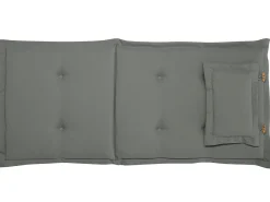 Outlet Beliani Set di 6 Cuscini Schiena/Seduta JAVA/AMANTEA 50 x 70 cm Grigio