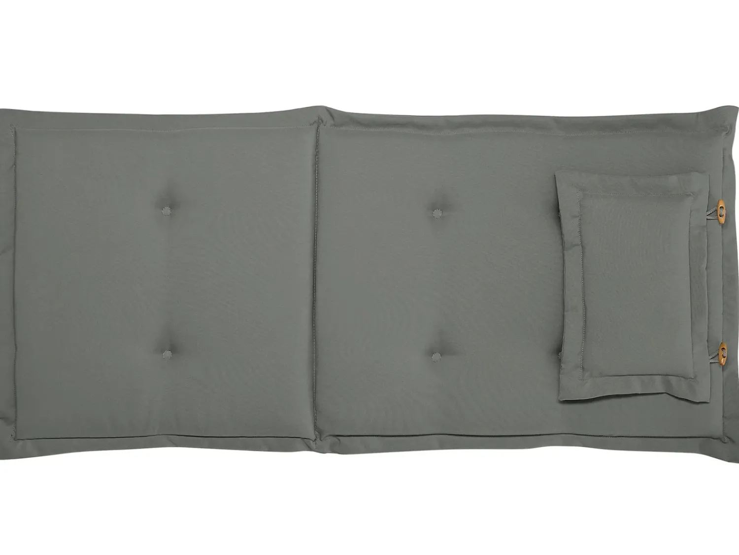 Outlet Beliani Set di 6 Cuscini Schiena/Seduta JAVA/AMANTEA 50 x 70 cm Grigio