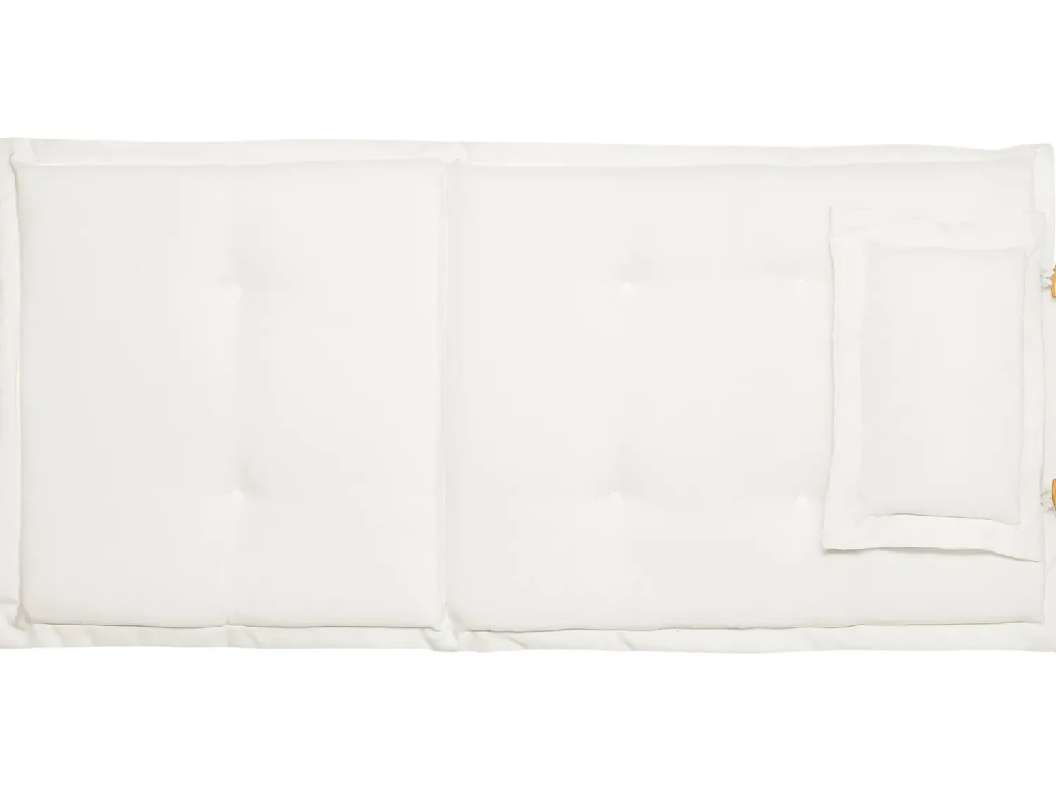Beliani Set di 6 Cuscini Schiena/Seduta JAVA/AMANTEA 50 x 70 cm sporco Bianco