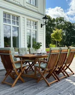 Discount Beliani Set di 8 Cuscini Schiena/Seduta MAUI PREMIUM chiaro Verde