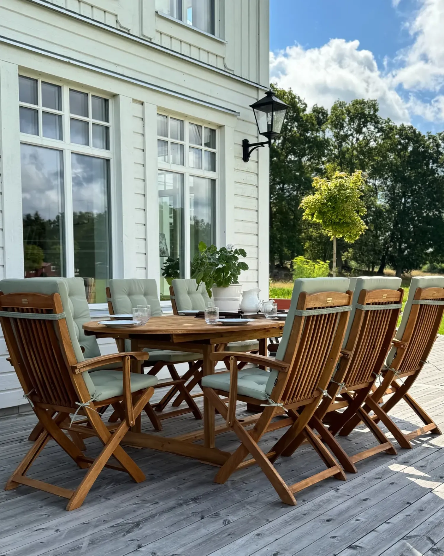 Discount Beliani Set di 8 Cuscini Schiena/Seduta MAUI PREMIUM chiaro Verde