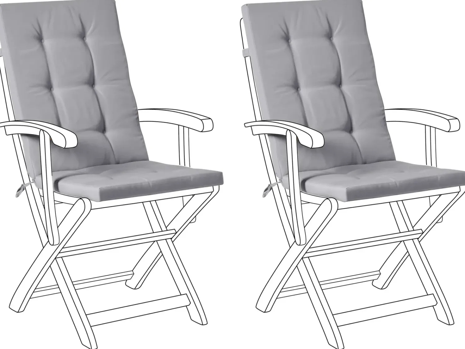 New Beliani MAUI PREMIUM chiaro Grigio