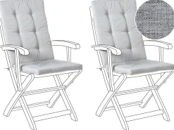 Outlet Beliani MAUI PREMIUM melange Grigio