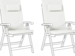 Sale Beliani JAVA/AMANTEA PREMIUM 50 x 71 cm sporco Bianco