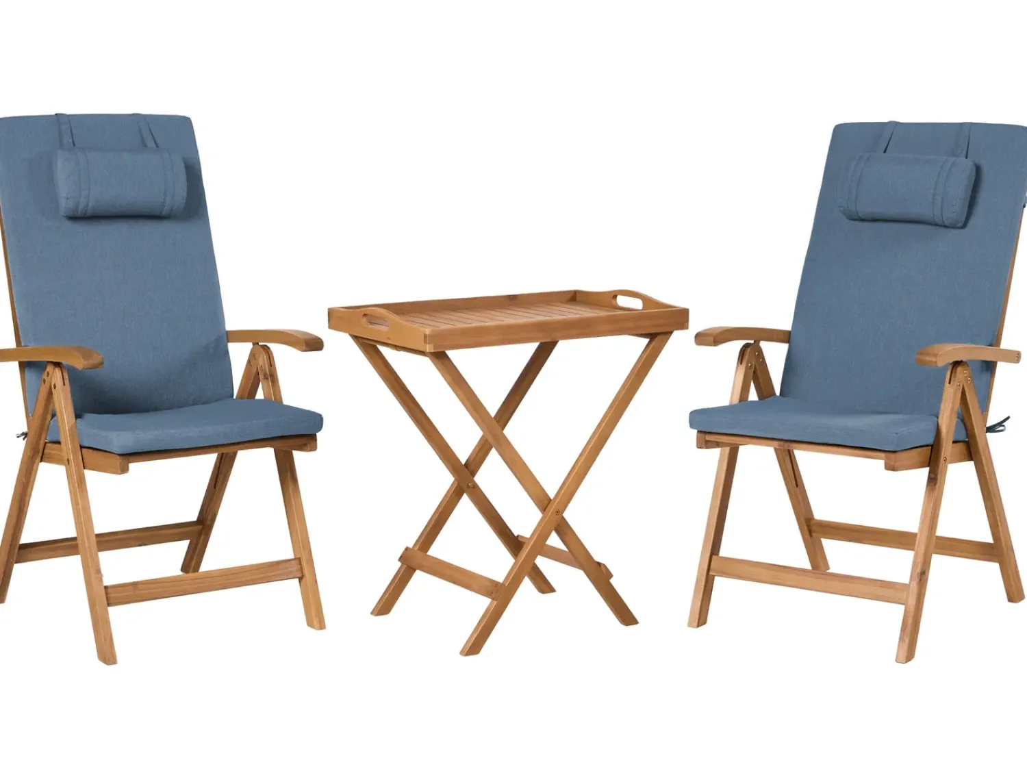 Best Beliani JAVA/AMANTEA PREMIUM 50 x 71 cm Blu