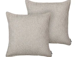 Sale Beliani Set di 2 cuscini SENECIA Bouclé 45 x 45 cm Tinta unita Beige