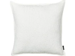 Beliani Set di 2 cuscini SENECIA Bouclé 45 x 45 cm sporco Tinta unita Bianco