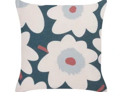 Outlet Beliani Set di 2 cuscini SESBANIA 45 x 45 cm Trama floreale Multicolore