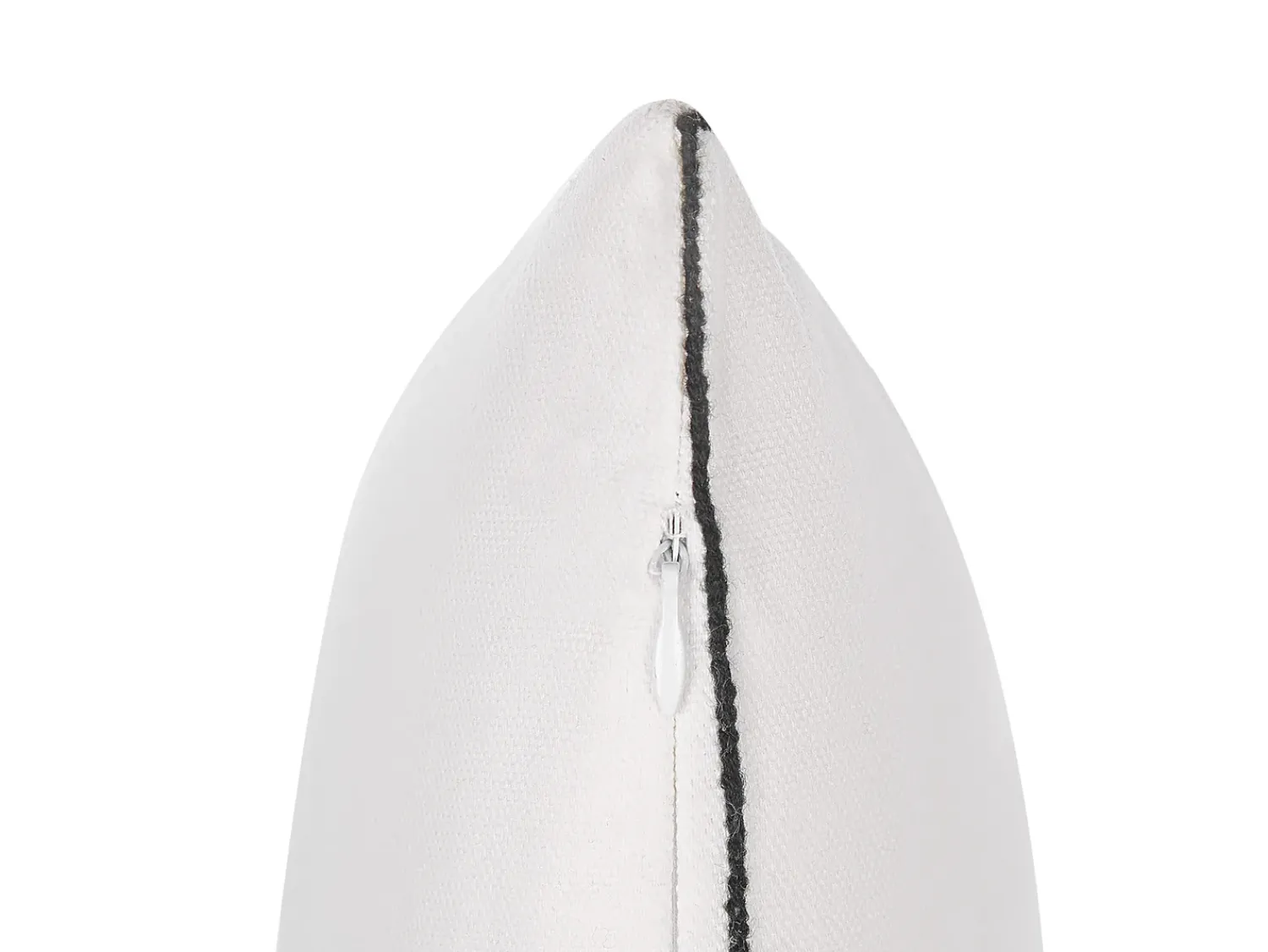 Hot Beliani Set di 2 cuscini SHADRACK Cotone 45 x 45 cm Bianco Modello natalizio Bianco Nero