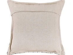 Clearance Beliani Set di 2 cuscini SIRVAN Cotone 45 x 45 cm Nero Trama geometrica Beige Nero