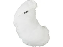 Outlet Beliani Set di 2 cuscini SNOWDROP Cotone 40 x 25 cm Bianco
