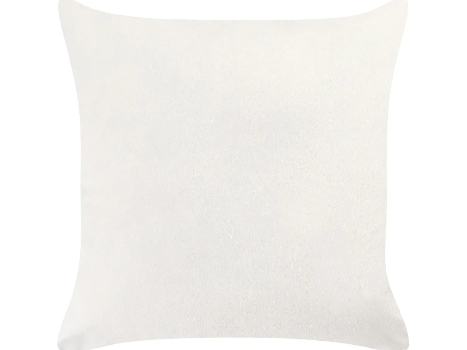 New Beliani Set di 2 cuscini SPIREA 45 x 45 cm Trama di piante Arancione Nero