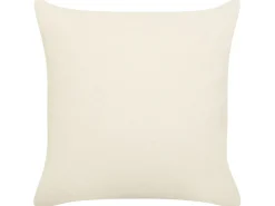 Online Beliani Set di 2 cuscini SUGARPLUM Cotone 45 x 45 cm Beige chiaro Modello natalizio Bianco Beige Rosso
