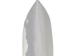 Hot Beliani Set di 2 cuscini SWEETENER Velluto 45 x 45 cm Grigio Bianco Grigio Rosso