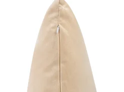 Clearance Beliani Set di 2 cuscini TALINUM Velluto 45 x 45 cm Beige Trama animale Bianco Beige Giallo Marrone