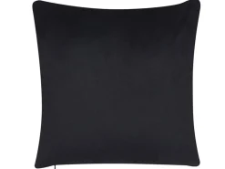 Outlet Beliani Set di 2 cuscini TOADFLAX Velluto 45 x 45 cm Trama di piante Verde Nero