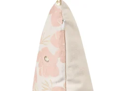 Discount Beliani Set di 2 cuscini TRITELEIA Velluto 45 x 45 cm Rosa Trama floreale Beige Rosa Oro