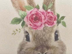 Hot Beliani Set di 2 cuscini TULIPA 45 x 45 cm Tortora Beige Grigio Marrone Rosa Verde