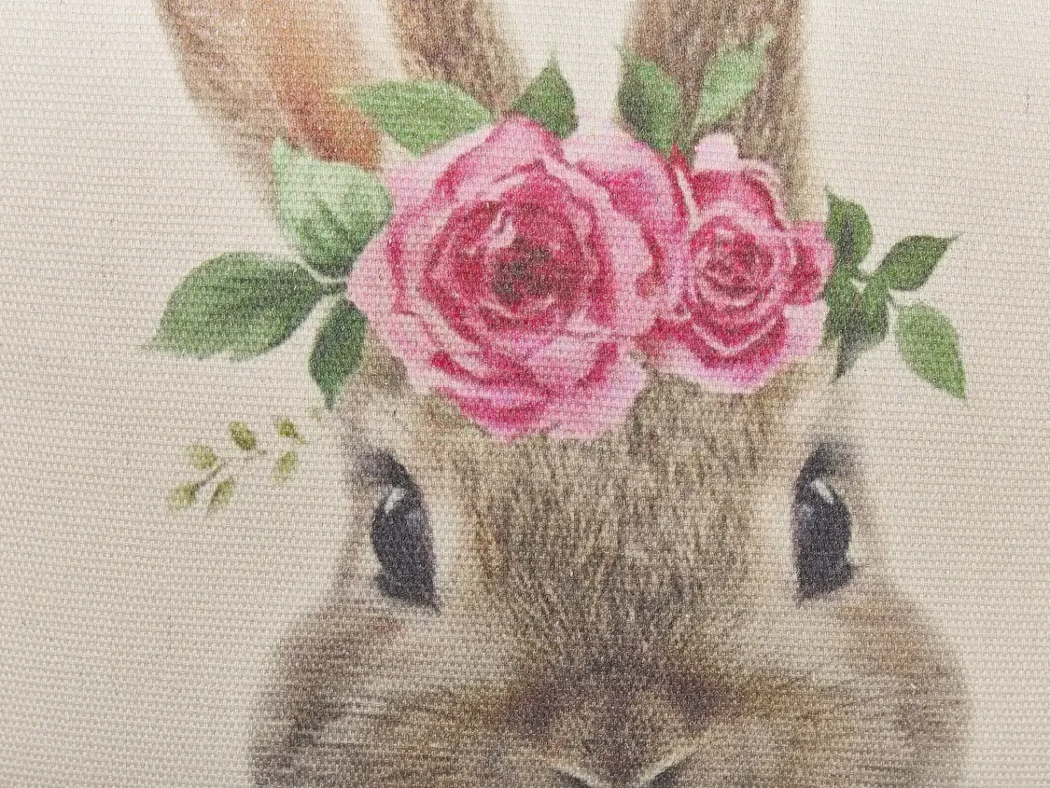Hot Beliani Set di 2 cuscini TULIPA 45 x 45 cm Tortora Beige Grigio Marrone Rosa Verde