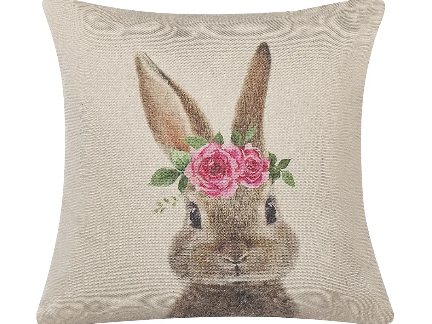 Hot Beliani Set di 2 cuscini TULIPA 45 x 45 cm Tortora Beige Grigio Marrone Rosa Verde