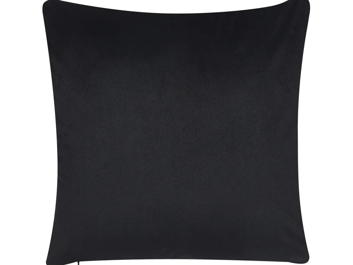 Clearance Beliani Set di 2 cuscini URSINIA Velluto 45 x 45 cm Oro Trama orientale Oro Nero