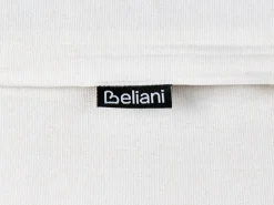 Hot Beliani Set di 2 cuscini VALVARIA Cotone 30 x 50 cm sporco Trama Chevron Bianco