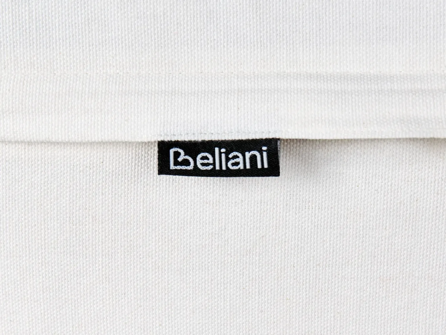 Hot Beliani Set di 2 cuscini VALVARIA Cotone 30 x 50 cm sporco Trama Chevron Bianco