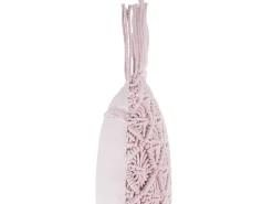 Best Beliani Set di 2 cuscini YANIKLAR Cotone 40 x 40 cm Trama geometrica Rosa