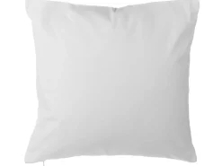 Discount Beliani Set di 2 cuscini YASMIN Cotone 45 x 45 cm Bianco Oro Nero Trama di piante Bianco Nero Oro