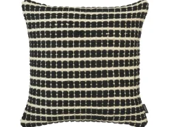 Sale Beliani Set di 2 cuscini YONCALI Cotone 45 x 45 cm Nero Trama a scacchi Bianco Nero