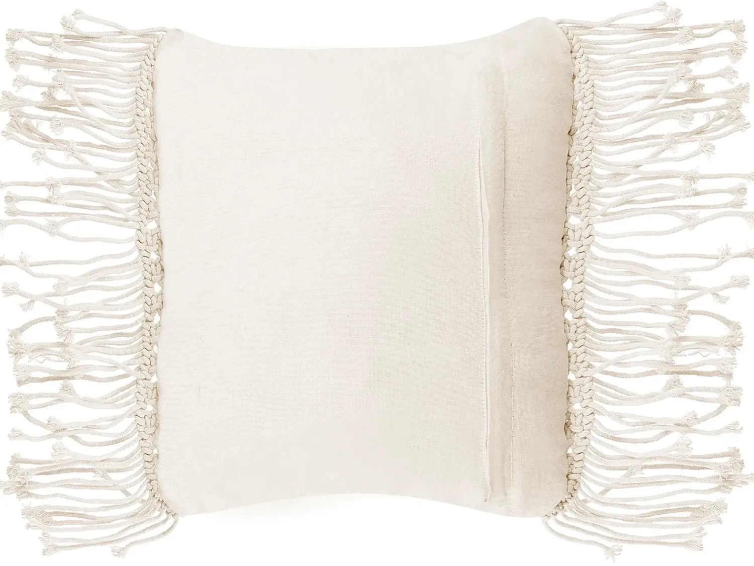 Hot Beliani Set di 2 cuscini YORTAN Cotone 45 x 45 cm chiaro Trama geometrica Beige