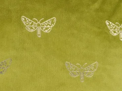 Discount Beliani Set di 2 cuscini YUZURI Velluto 45 x 45 cm Verde chiaro Trama animale Oro Verde